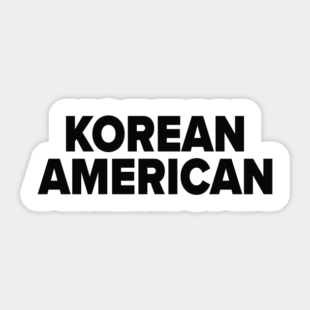 Korean American Sticker by ProjectX23Red